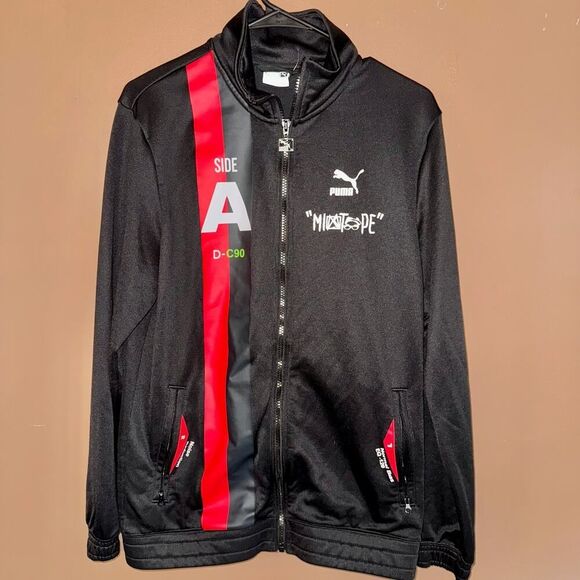 PUMA x Nipsey Hussle Mixtape Track Jacket - Black - Small - Picture 1 of 8